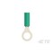 Te Connectivity Ring Terminal, #10 Stud Size, 20 AWG, 300 V, PTFE Insulated 50832-1 - alternate 3